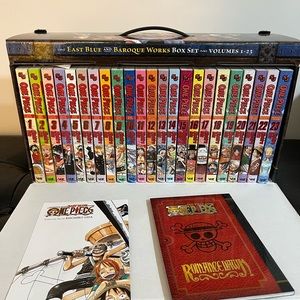 One Piece Box Set Manga -Volumes 1-23 with Bonus Mini Comic And Poster